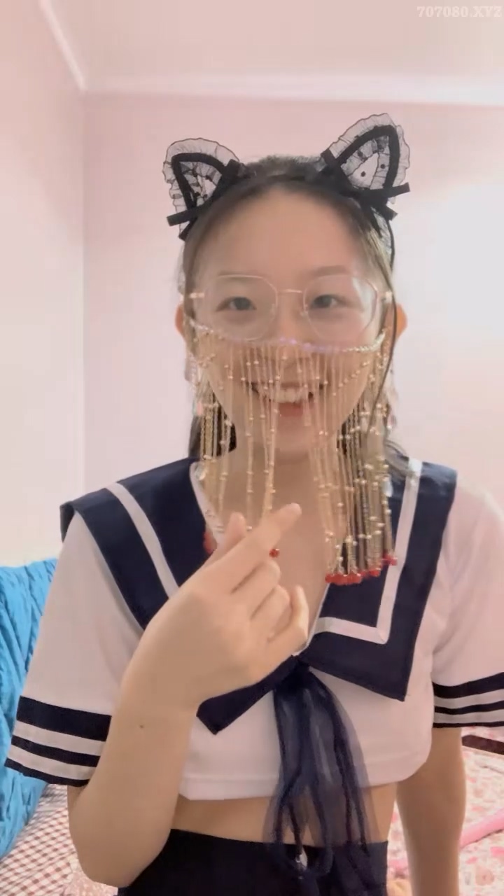 制服幼妹 青春靓丽制服眼镜娘20240708